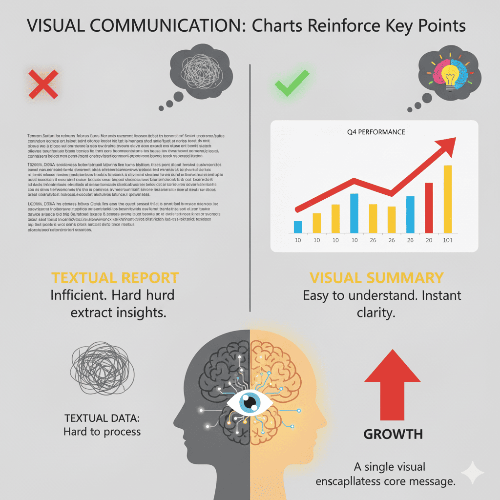 brain understands charts more easily